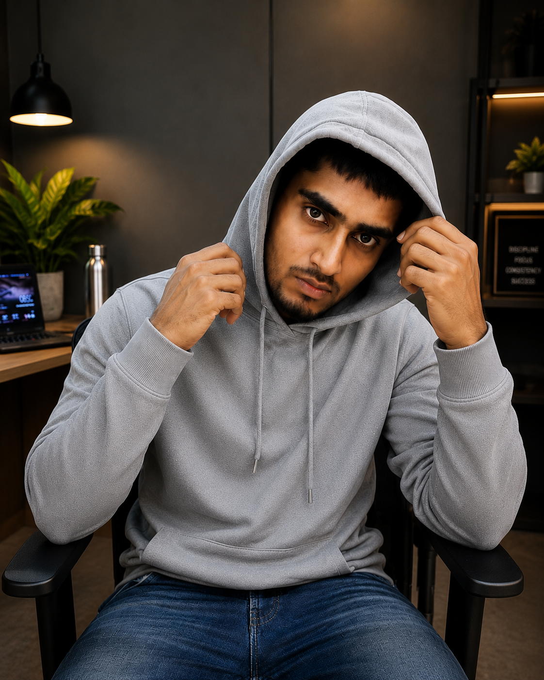 Portrait of the portfolio owner